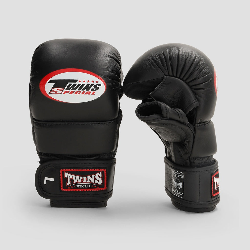 Twins Special Sparring MMA-handschoenen - zwart