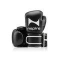 NSPIRE Pro Leather bokshandschoenen — zwart/wit