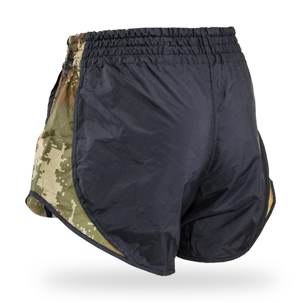 Booster Retro Hybrid BL Camo Groen Fightshorts