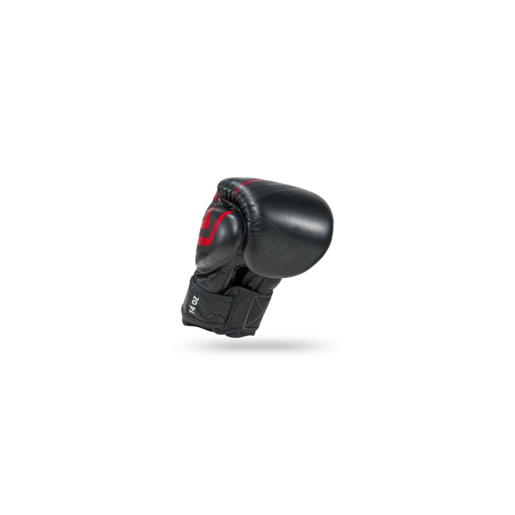 PRO BGL V10 Bokshandschoenen Zwart/Rood – Professionele Trainingshandschoenen