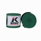 King Pro Boxing Bandages 460cm Donkergroen