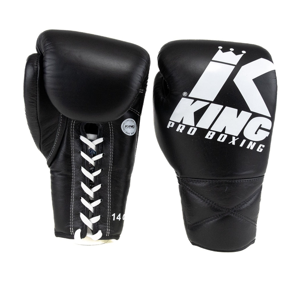 King Pro Boxing XK LU bokshandschoenen — zwart/wit