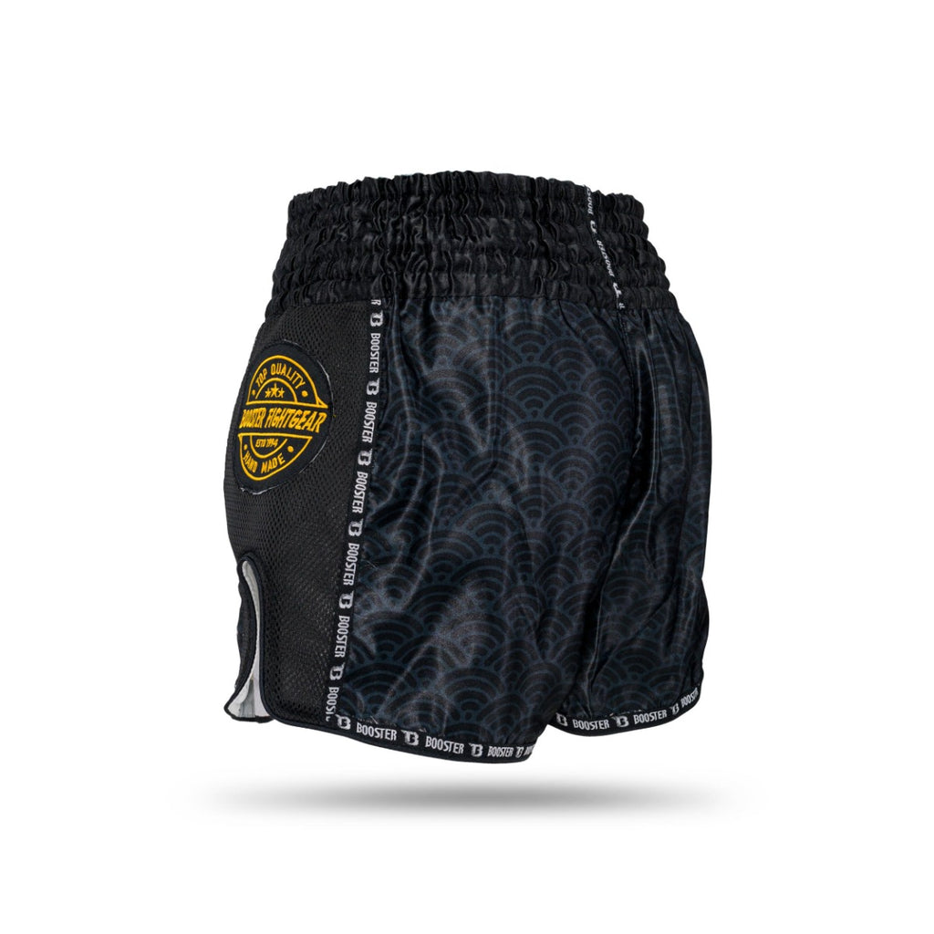 Booster TBT Slugger Wave Zwart/Goud Fightshorts