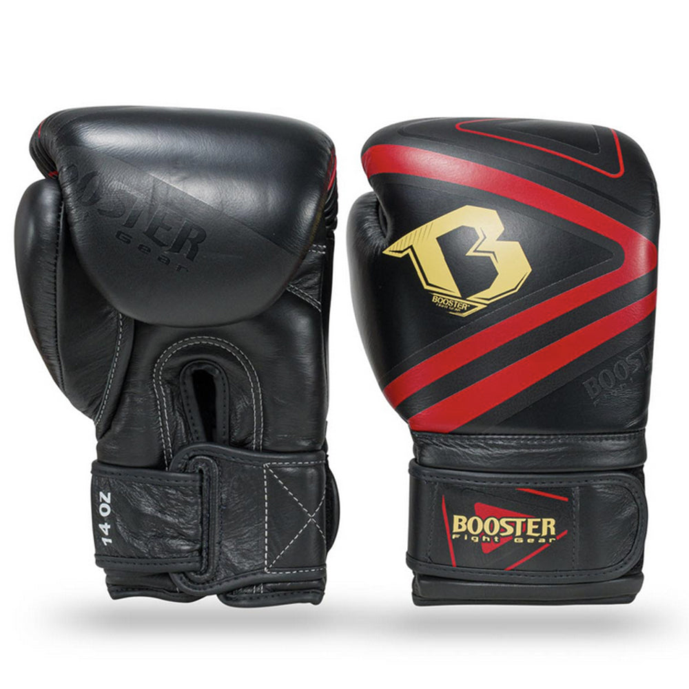 PRO BGL V10 Bokshandschoenen Zwart/Rood – Professionele Trainingshandschoenen