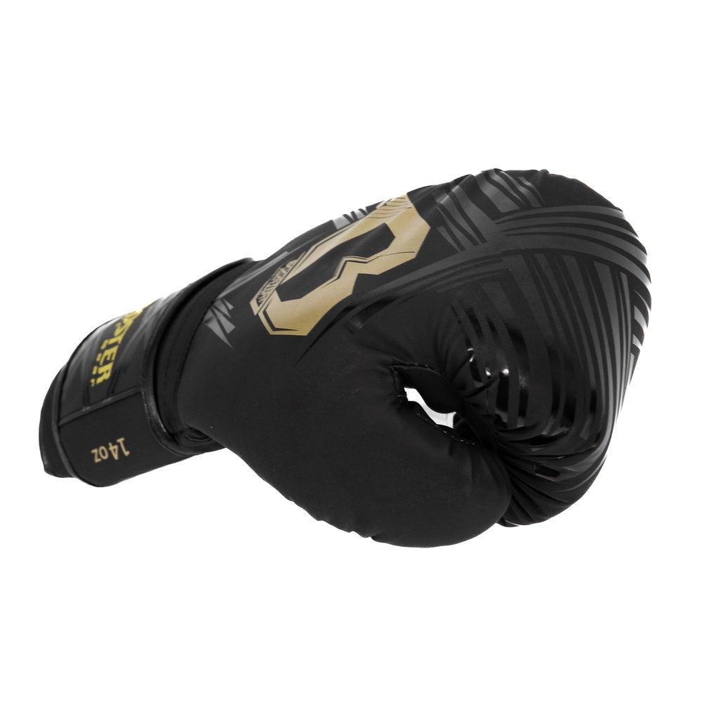 Booster Alpha bokshandschoenen — zwart/goud