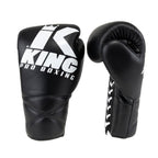 King Pro Boxing XK LU bokshandschoenen — zwart/wit