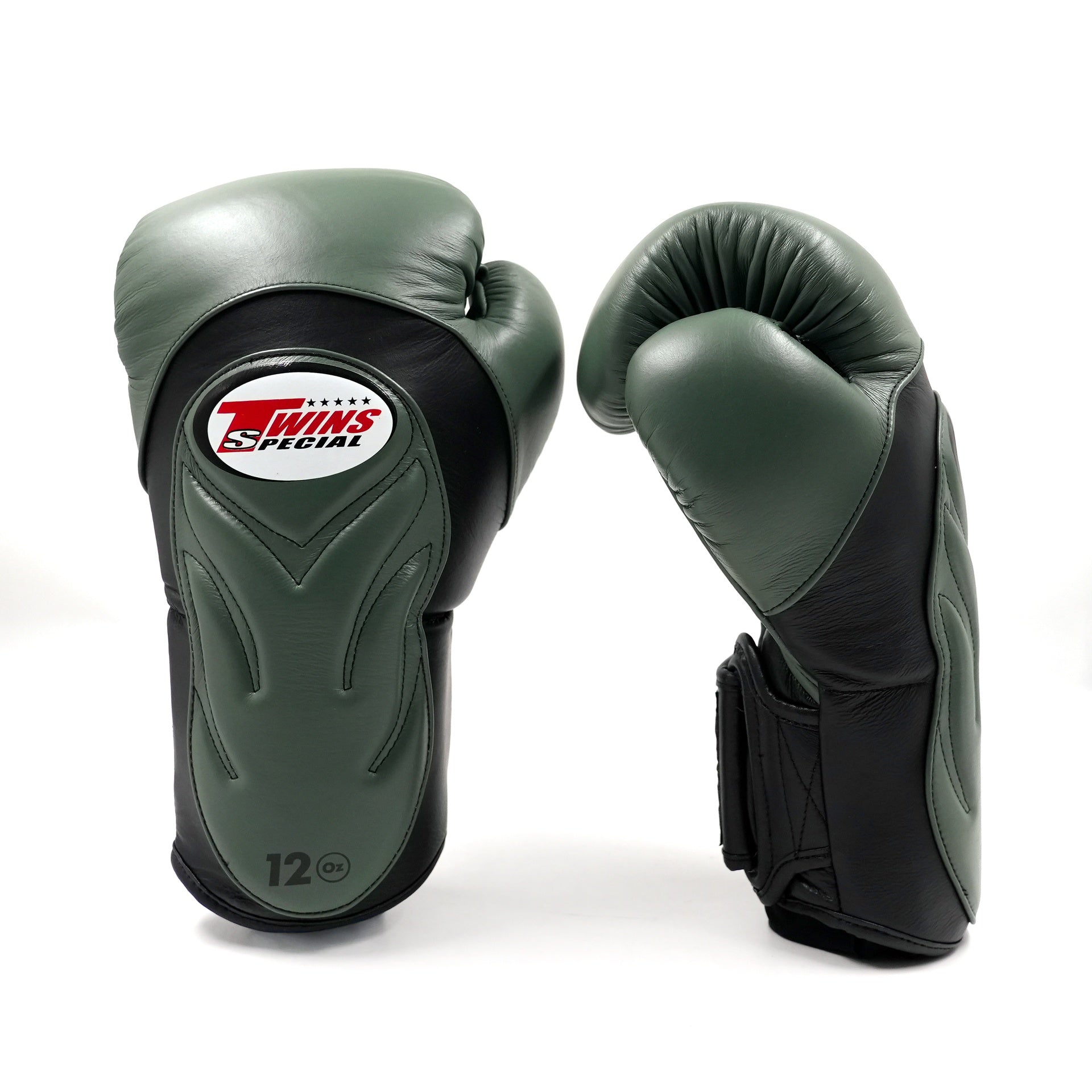 Twins BGVL6 bokshandschoenen — zwart/olijf