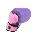 Twins BGVL3 2-tone bokshandschoenen — paars/roze