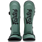 Fairtex x Booster scheenbeschermers — groen