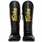 Fairtex x Booster scheenbeschermers — zwart/goud