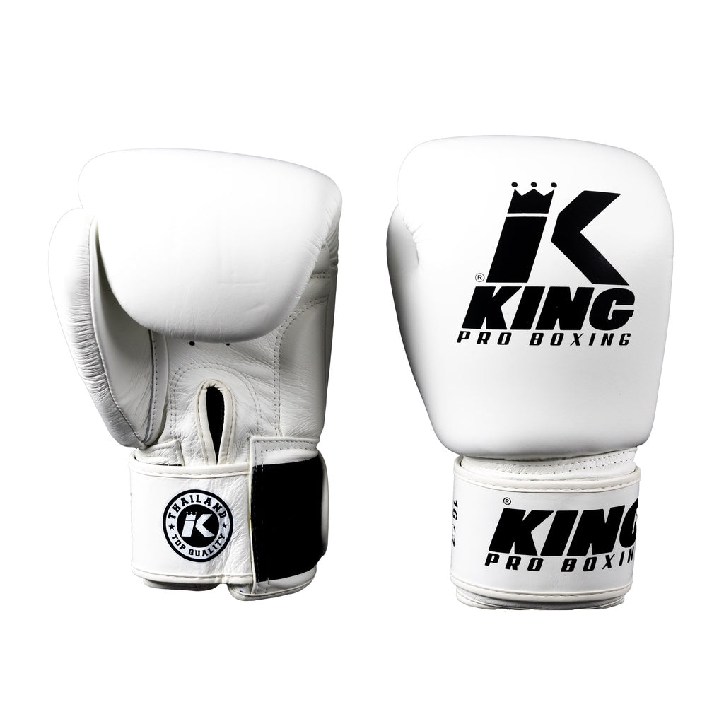 King Pro Boxing BGVL3 bokshandschoenen — wit