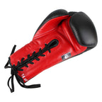 Twins BGLL1 laced bokshandschoenen — rood/zwart