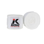 King Pro Boxing Bandages 460cm Wit