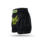 Booster TBT Thunder Zwart/Geel Fightshorts
