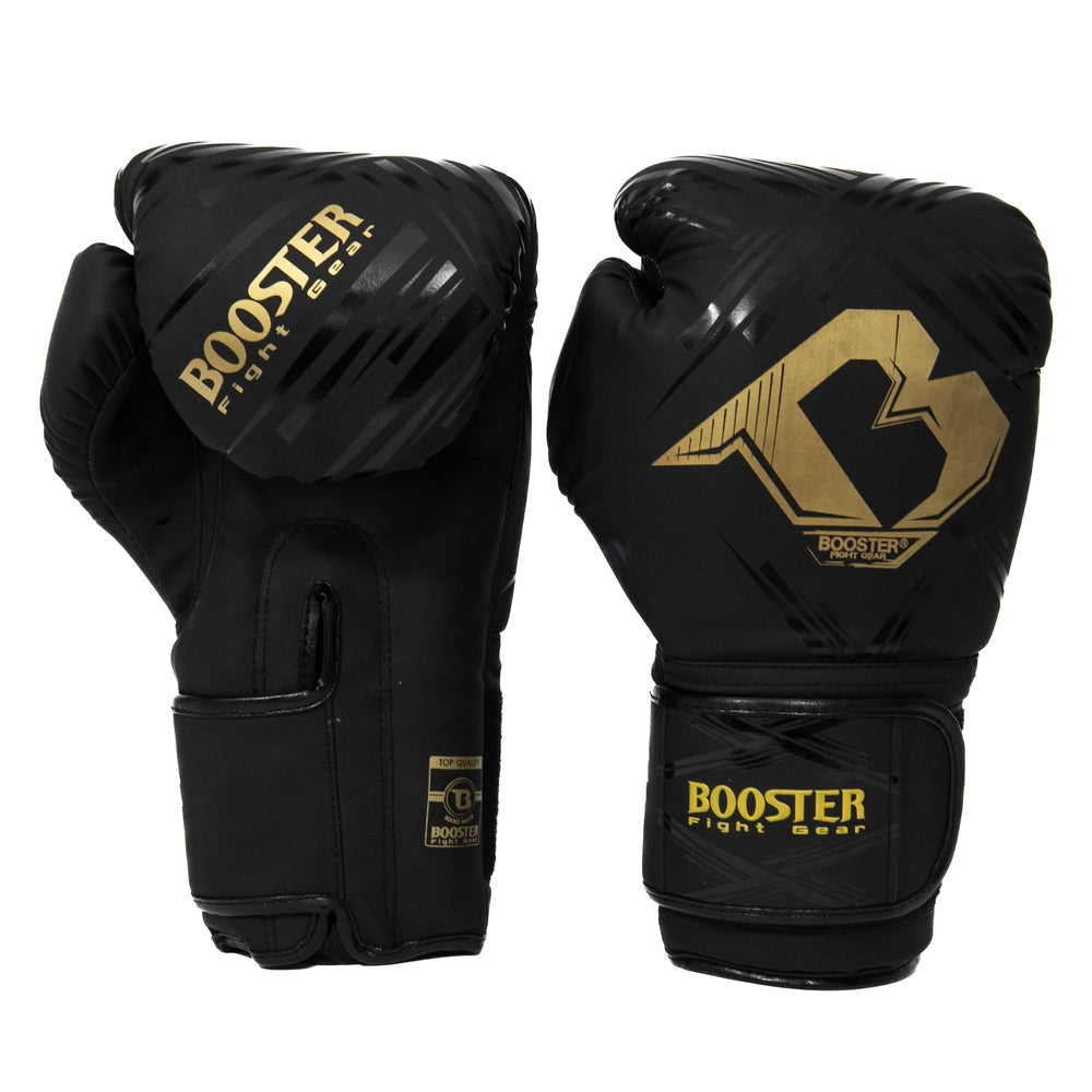 Booster Alpha bokshandschoenen — zwart/goud