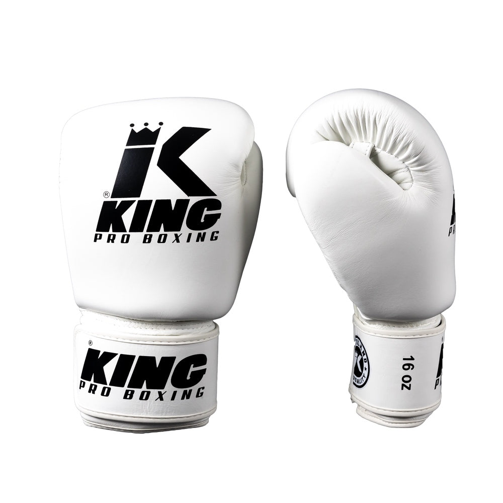 King Pro Boxing BGVL3 bokshandschoenen — wit