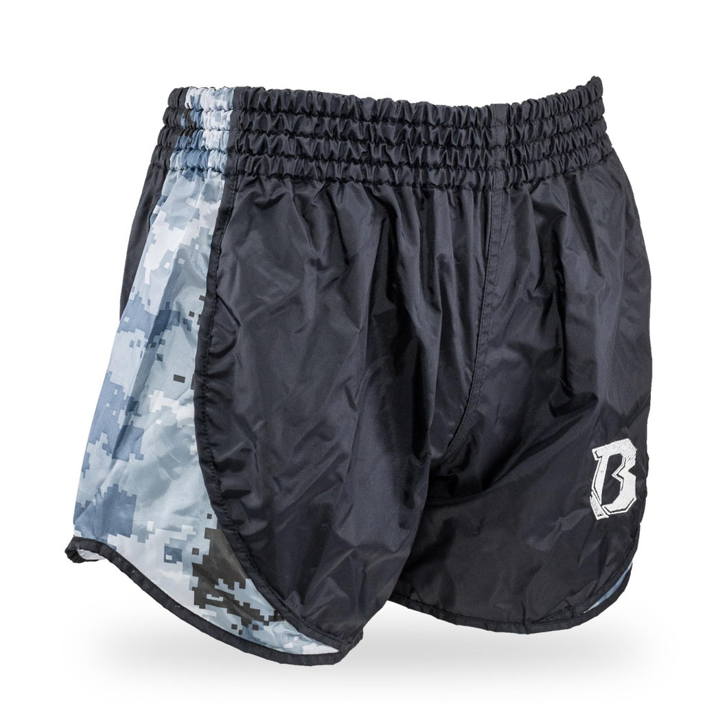 Booster Retro Hybrid BL Camo Grijs Fightshorts