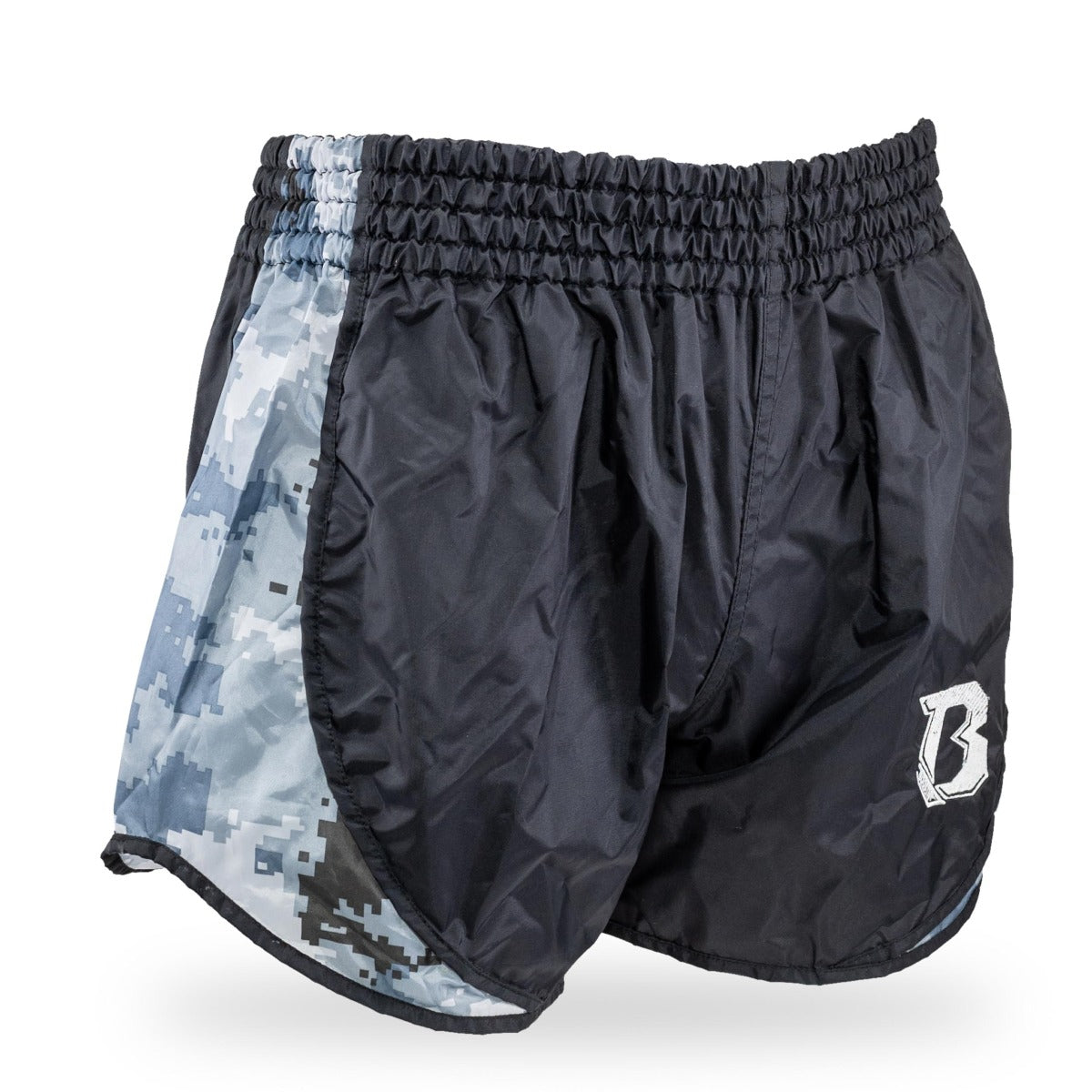 Booster Retro Hybrid BL Camo Grijs Fightshorts