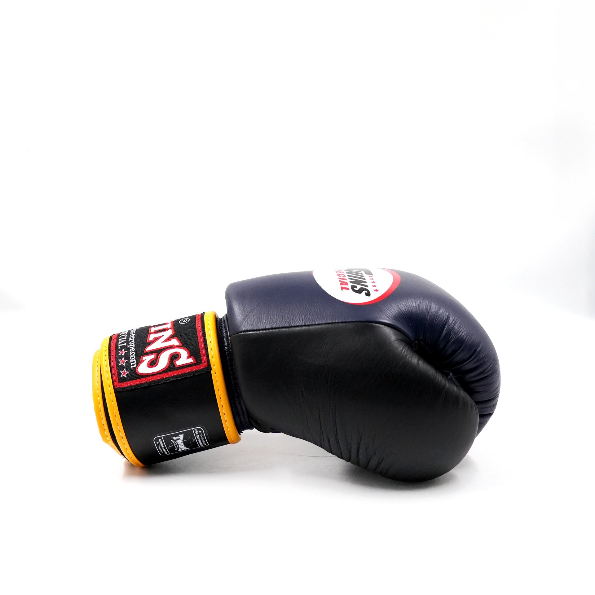 Twins BGVL3 3-tone bokshandschoenen — zwart/navy/zwart