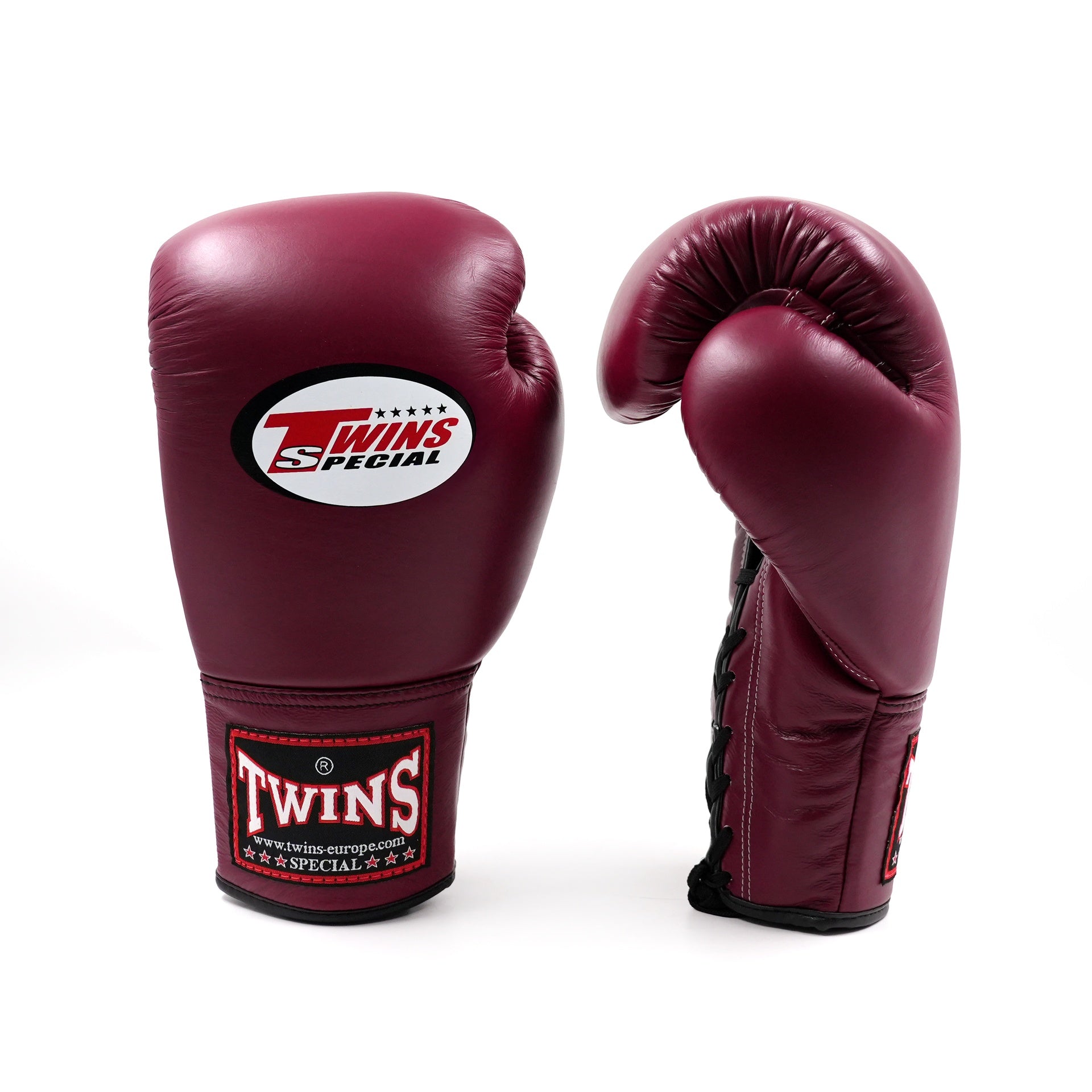 Twins BGLL1 laced bokshandschoenen — bordeaux