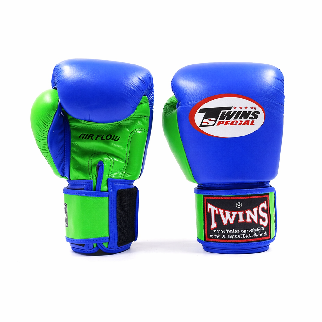 Twins BGVL3 Air bokshandschoenen — blauw/groen