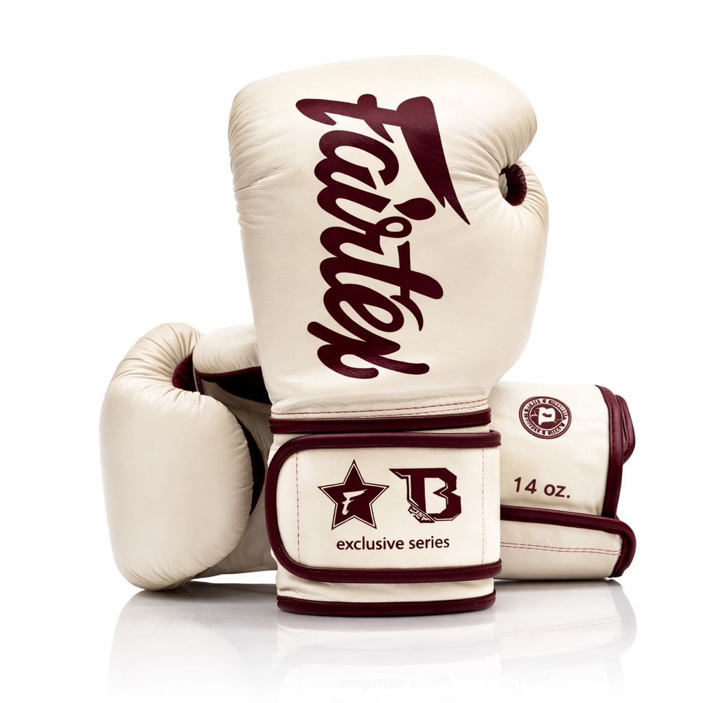 Fairtex x Booster v2 bokshandschoenen — crème
