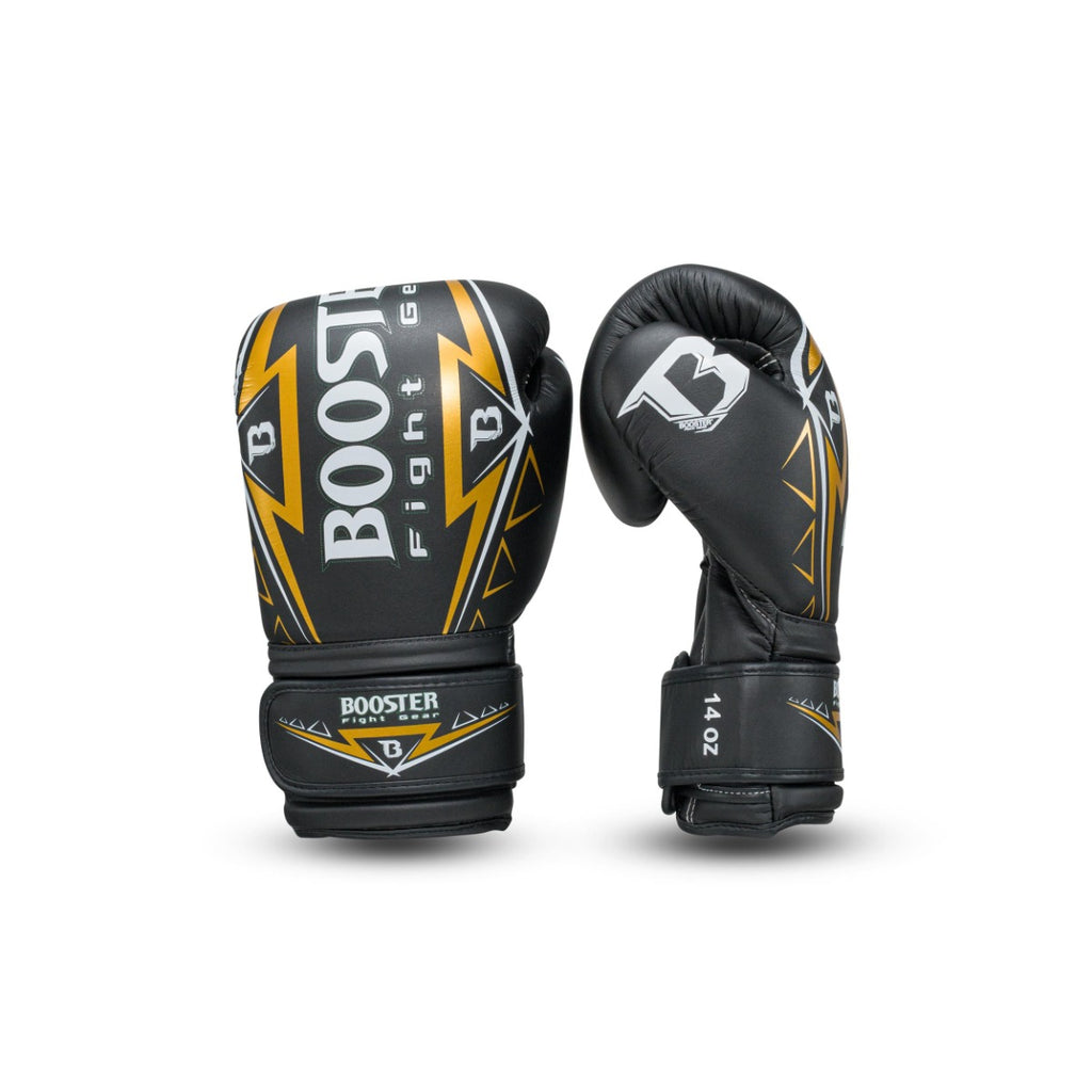Booster War bokshandschoenen — zwart/goud