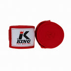 King Pro Boxing Bandages 460cm Rood
