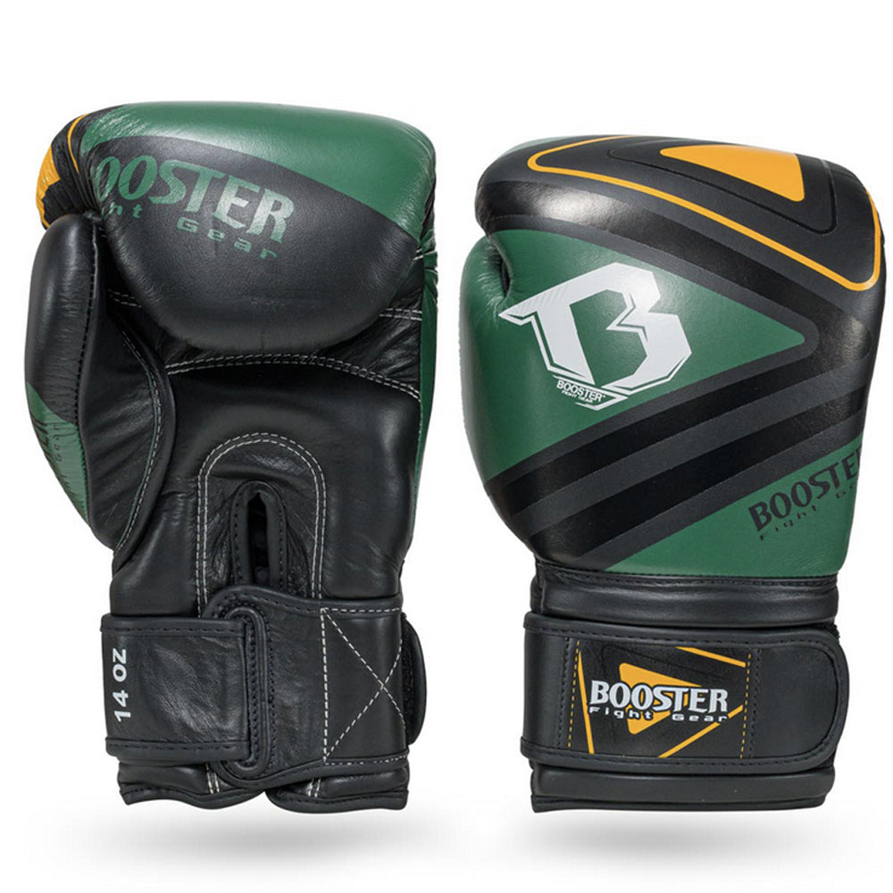 PRO BGL V10 Bokshandschoenen Zwart/Militair – Professionele Trainingshandschoenen