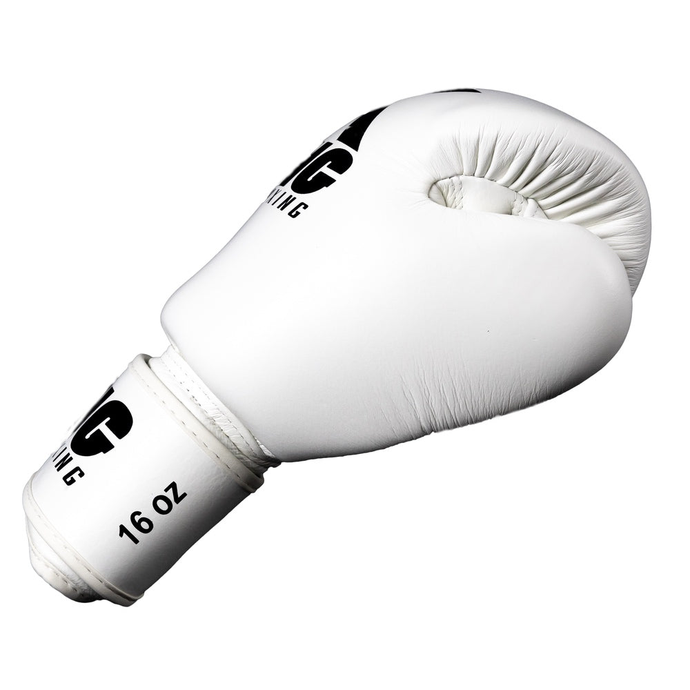 King Pro Boxing BGVL3 bokshandschoenen — wit