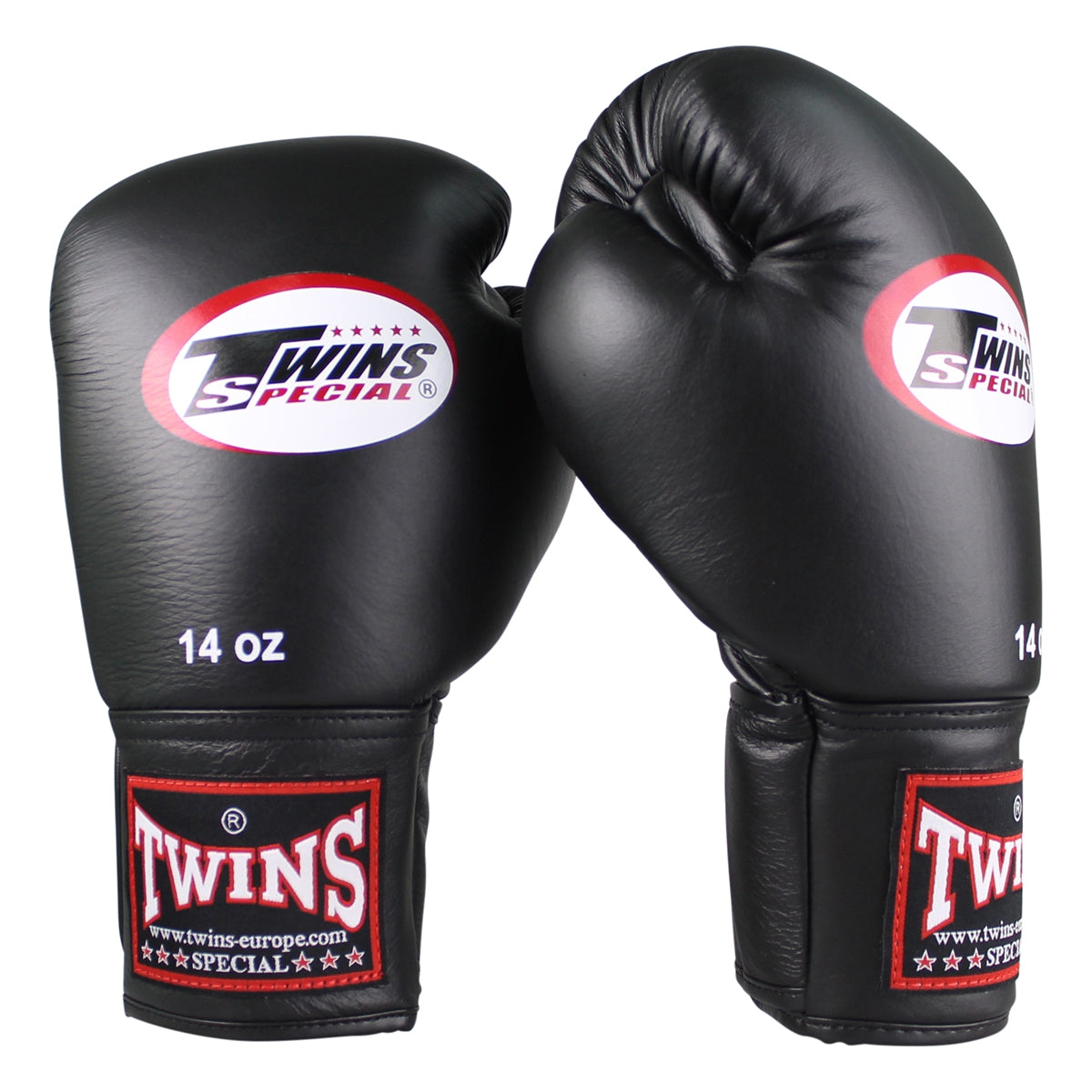 Twins BGVF velcro bokshandschoenen — zwart