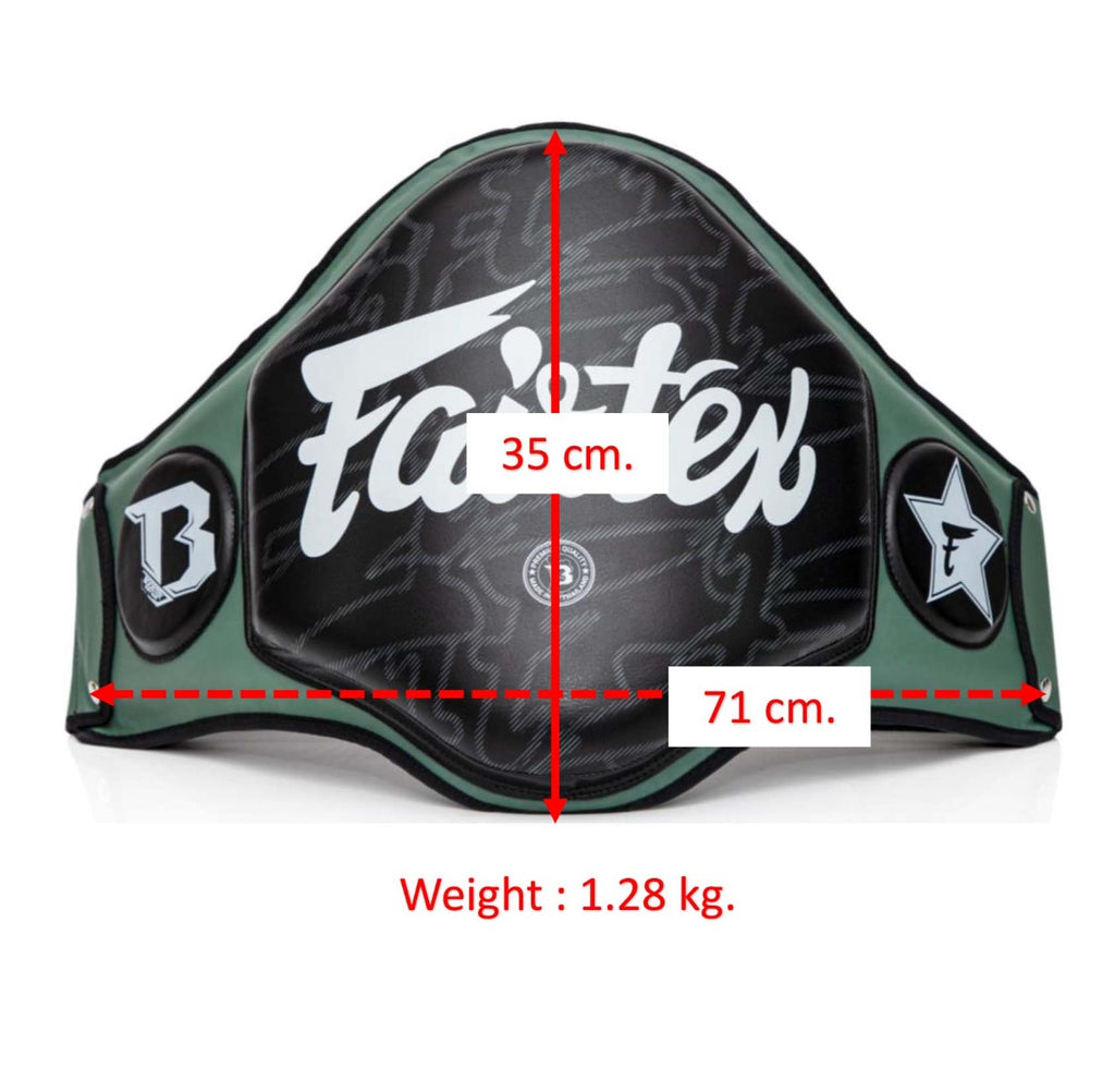 Fairtex x Booster Buikbeschermer Zwart