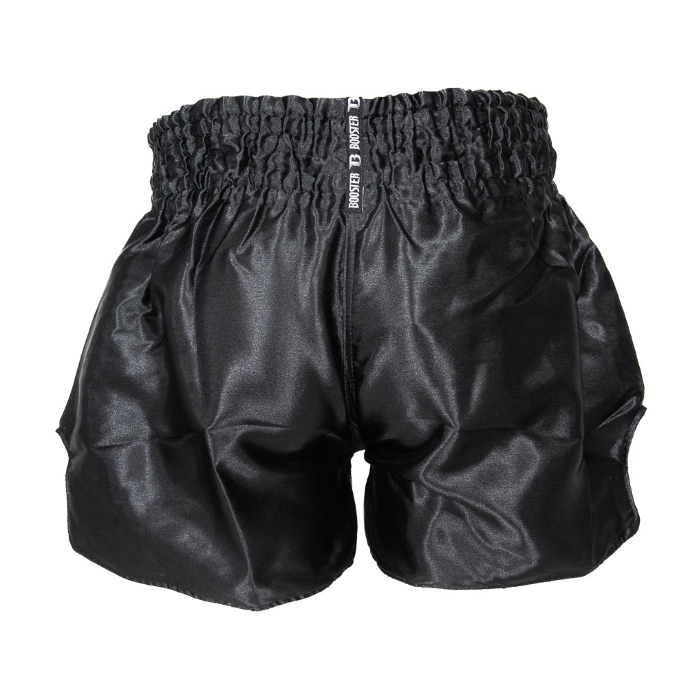 Booster TBT Plain V2 Zwart Fightshorts