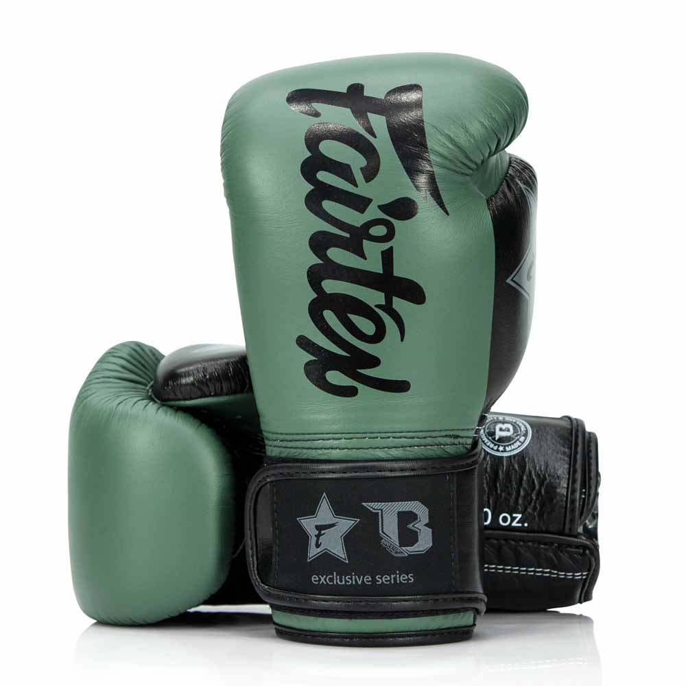 Fairtex x Booster v2 bokshandschoenen — grijs/zwart