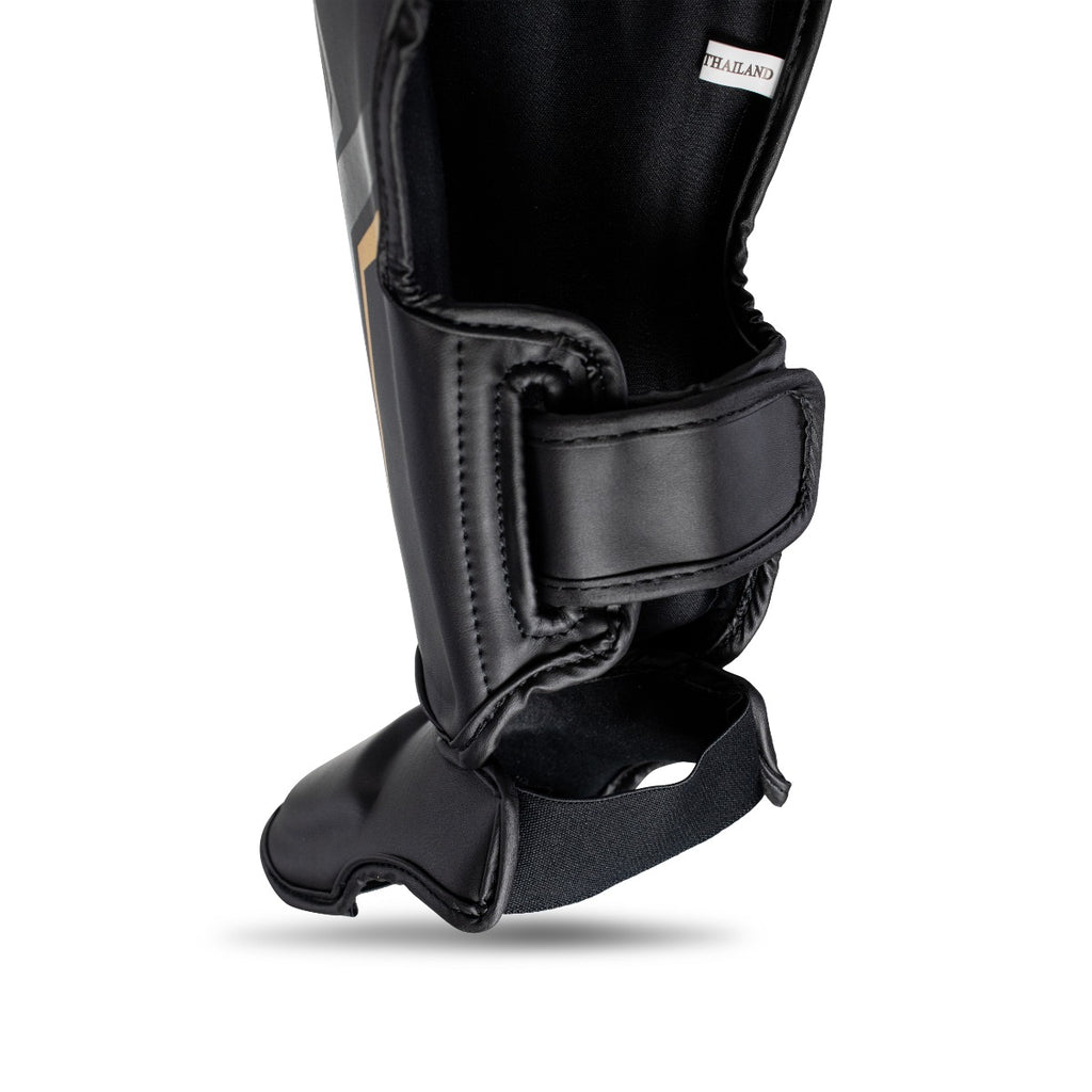 King Pro Boxing Thor scheenbeschermers — zwart