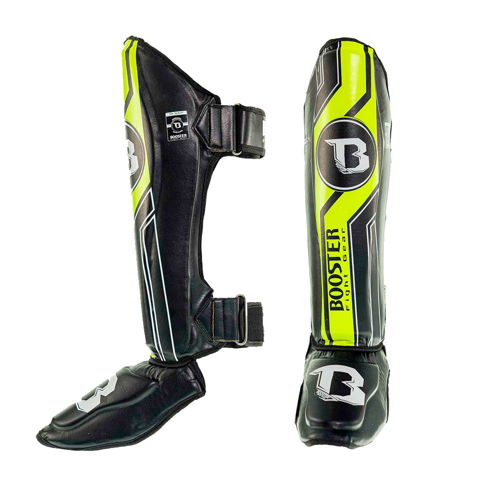 Booster BSG v9 scheenbeschermers — zwart/geel