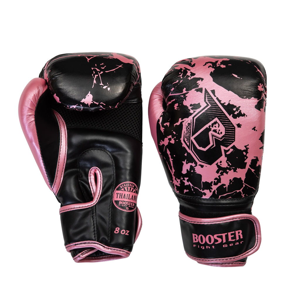 Booster Youth Marble kids bokshandschoenen — roze