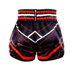 Twins Special TTBL Racing Zwart/Rood Muay Thai Shorts