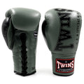 Twins BGLL8 laced bokshandschoenen — olijf/zwart