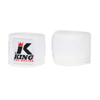 King Pro Boxing Bandages 460cm Wit
