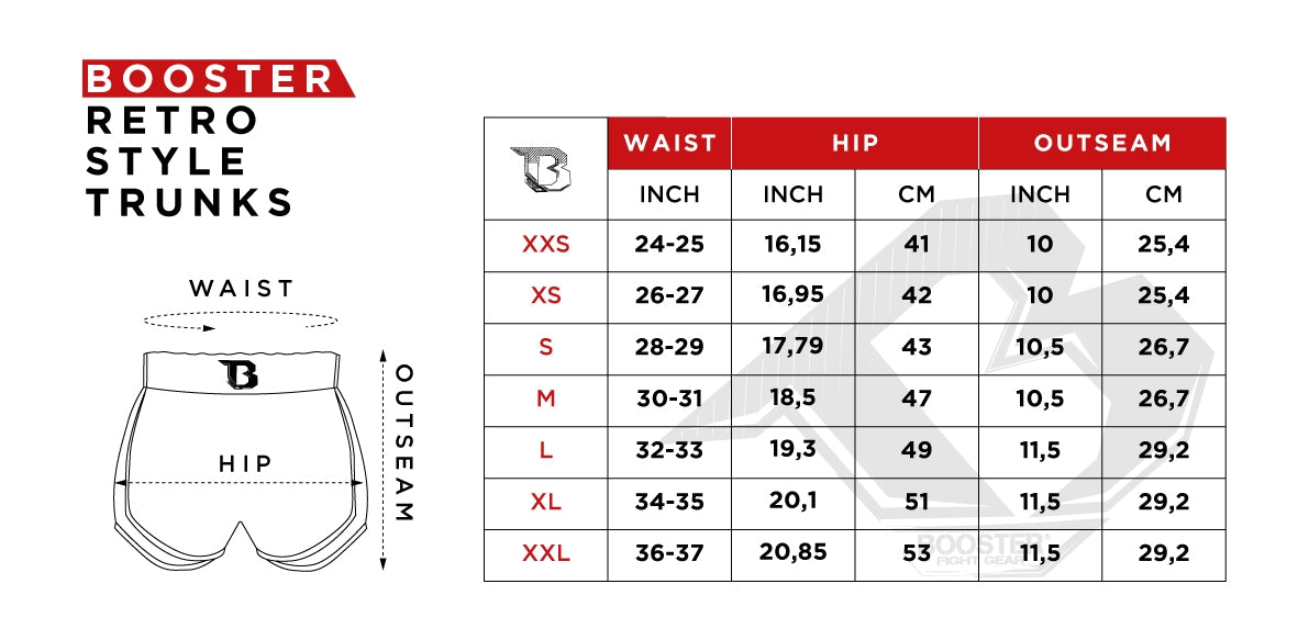 Booster Retro Slugger 3 Fightshorts