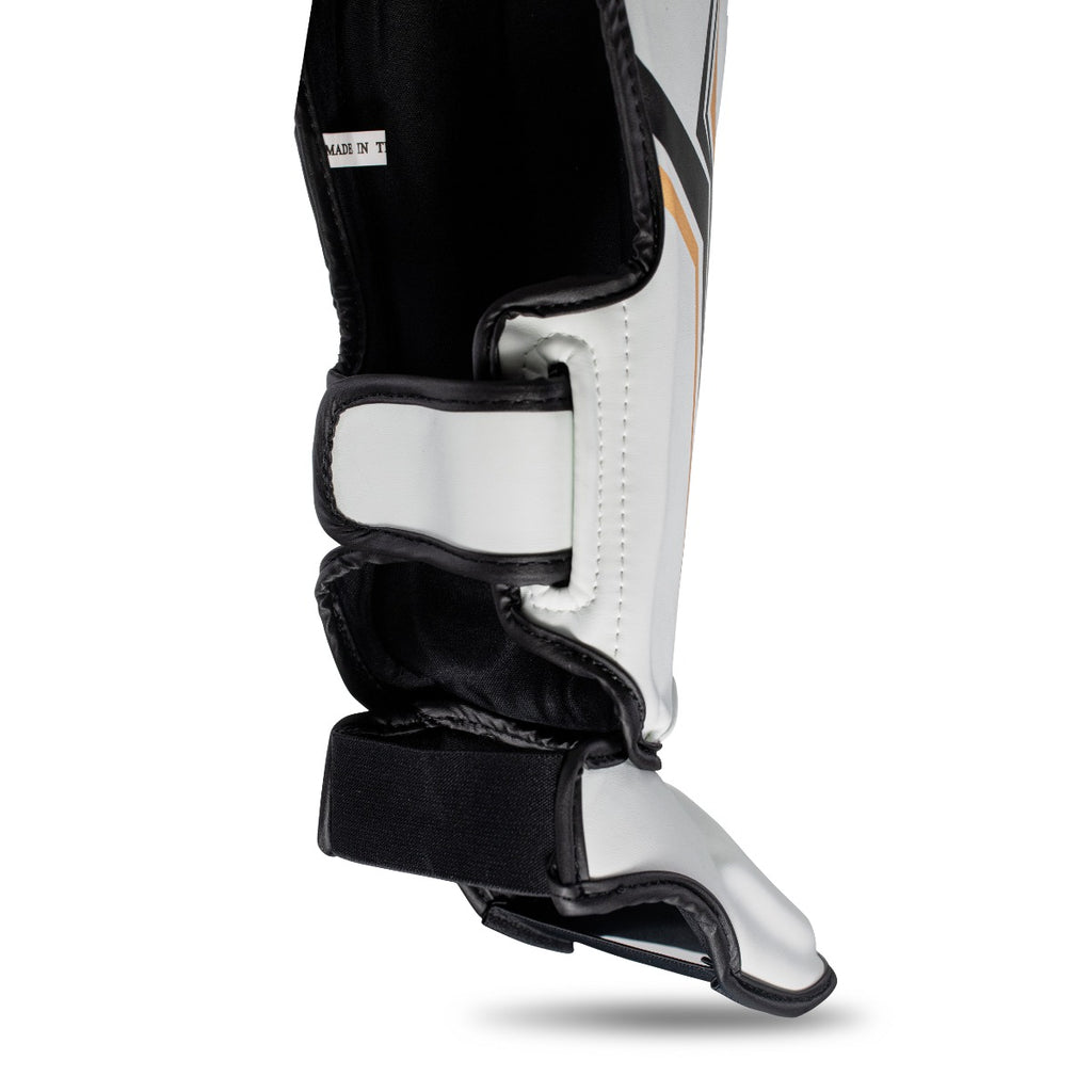 King Pro Boxing Thor scheenbeschermers — wit