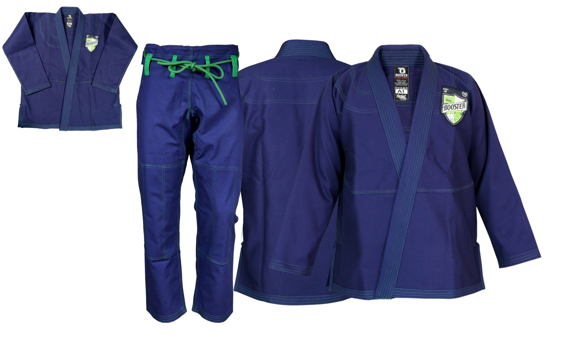Booster BJJ V2 Pro Shield Gi Blauw