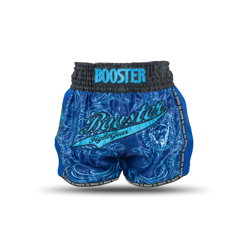 Booster TBT Medusa Blauw Fightshorts