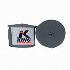 King Pro Boxing Bandages 460cm Grijs