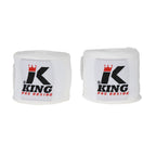 King Pro Boxing Bandages 460cm Wit