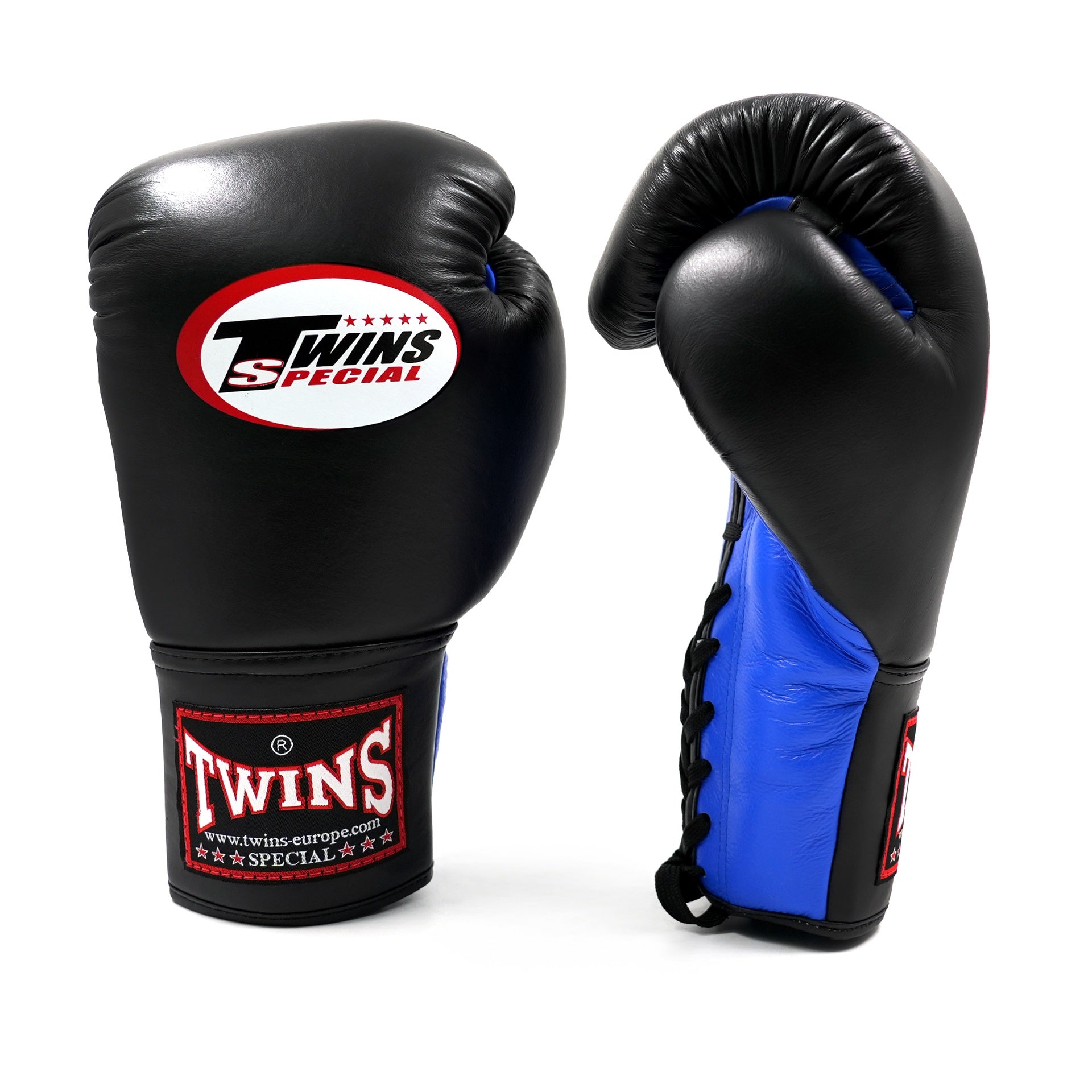 Twins BGLL1 laced bokshandschoenen — blauw/zwart