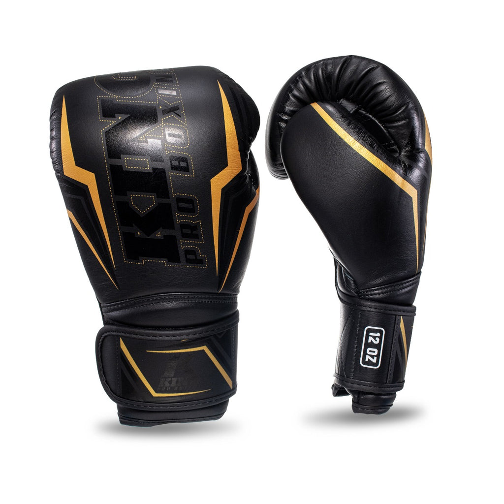 King Pro Boxing Thor bokshandschoenen — zwart
