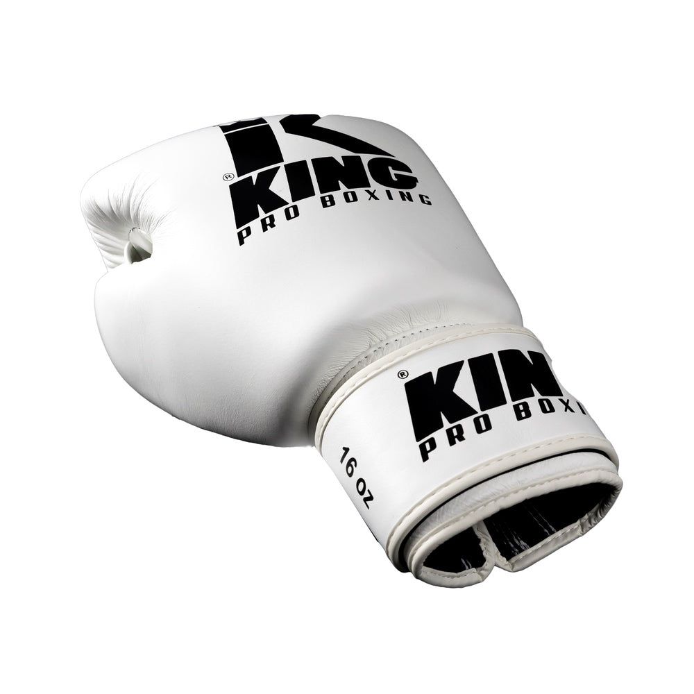King Pro Boxing BGVL3 bokshandschoenen — wit