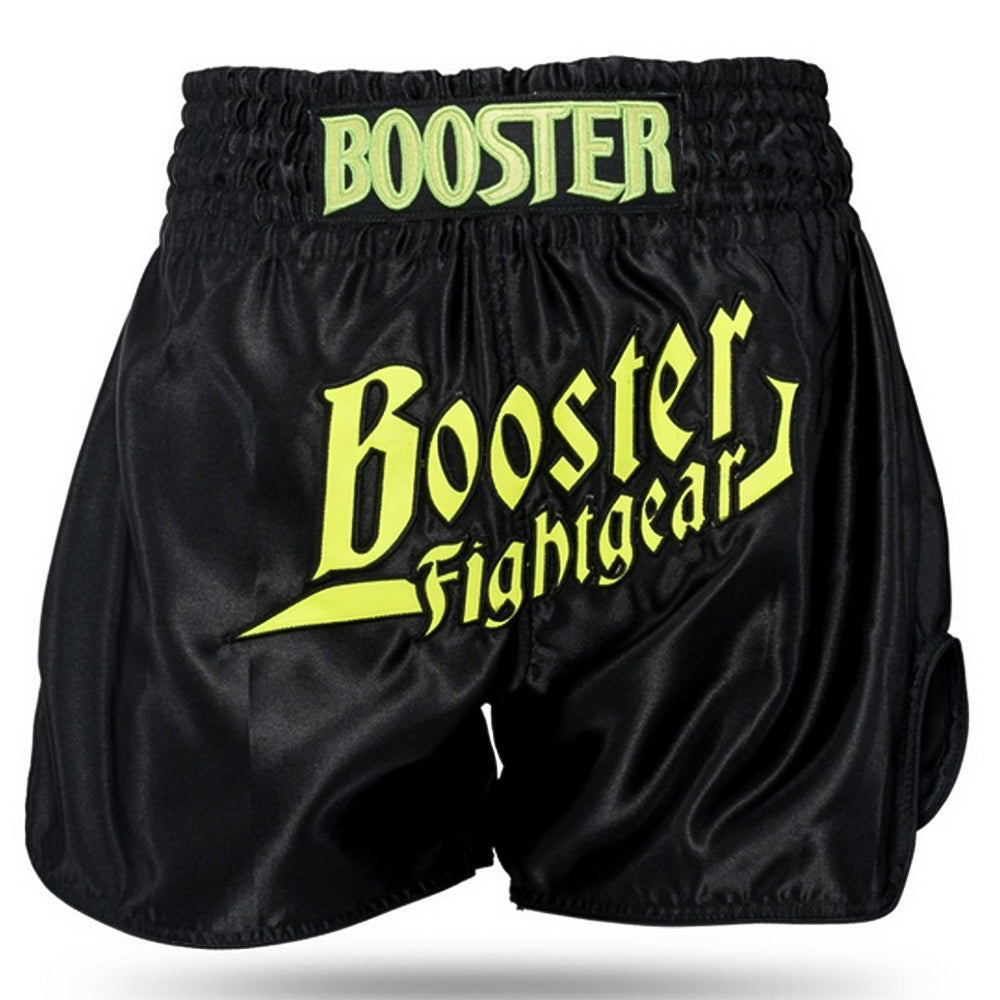 Booster TBT Thunder Zwart/Geel Fightshorts